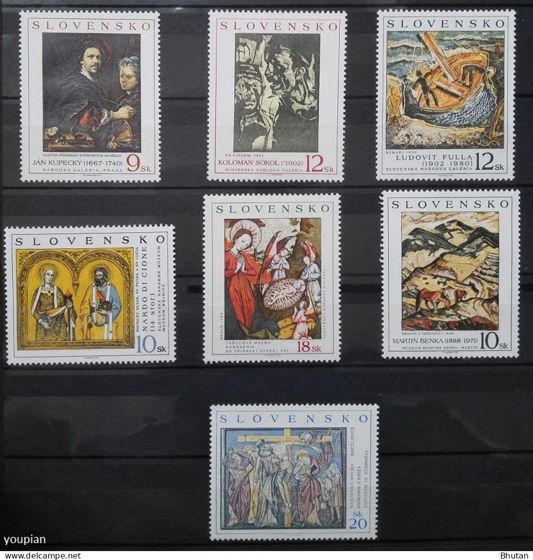 Slovakia 1997-2000, Art, MNH Stamps Set - Ungebraucht