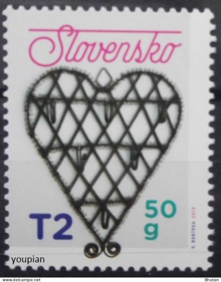 Slovakia 2019, Christmas, MNH Single Stamp - Unused Stamps