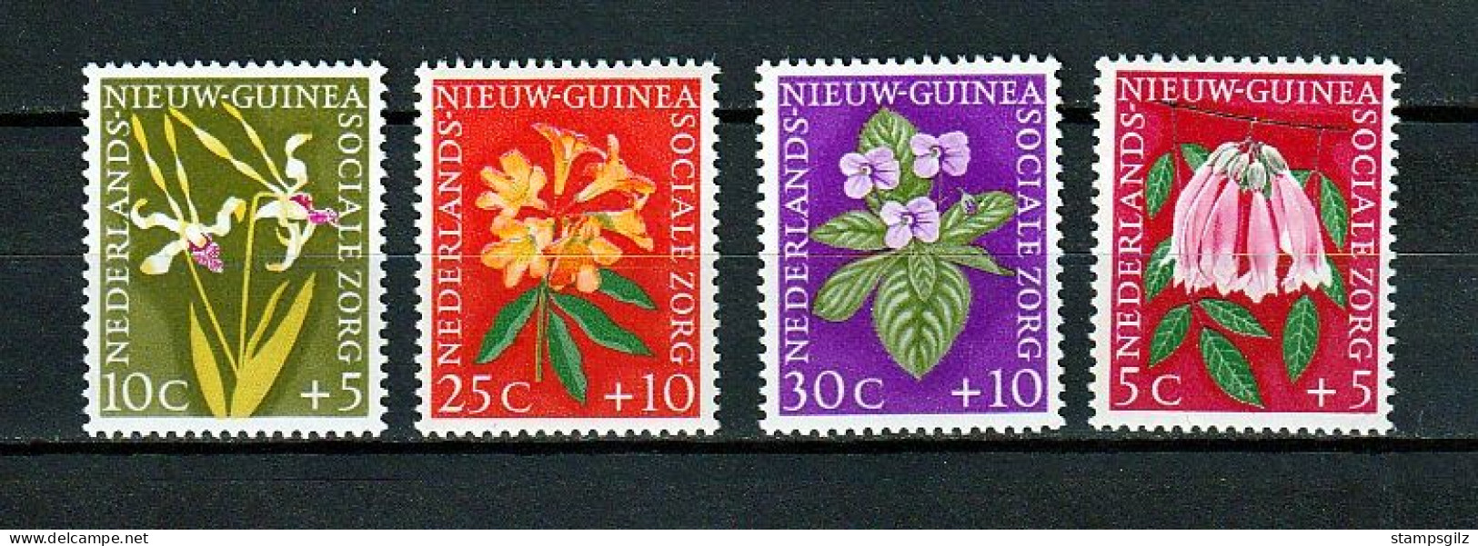 NOUVELLE GUINEE NEERLANDAISE N° 52/5**,  1959 TB - Nueva Guinea Holandesa