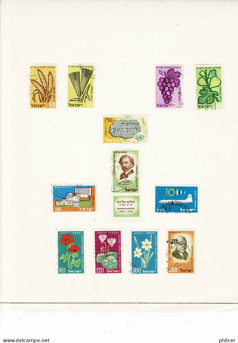 Israel, Used - Used Stamps (with Tabs)