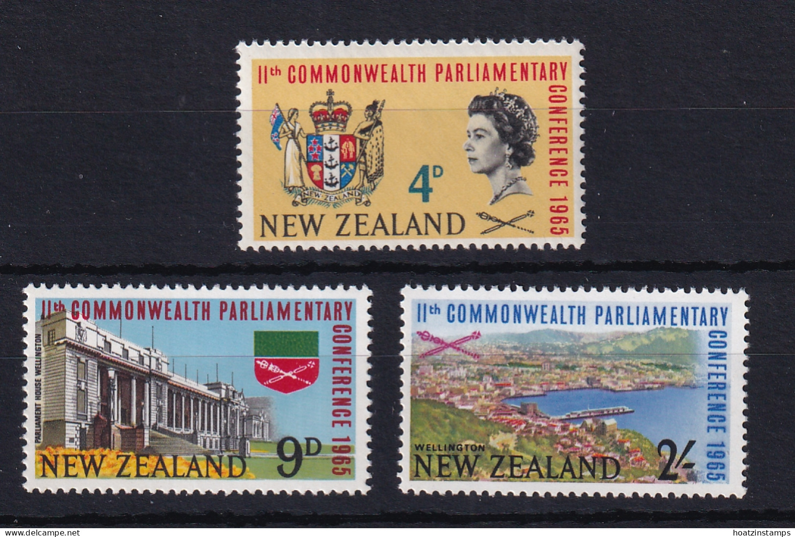 New Zealand: 1965   11th Commonwealth Parliamentary Conference    MNH - Nuevos