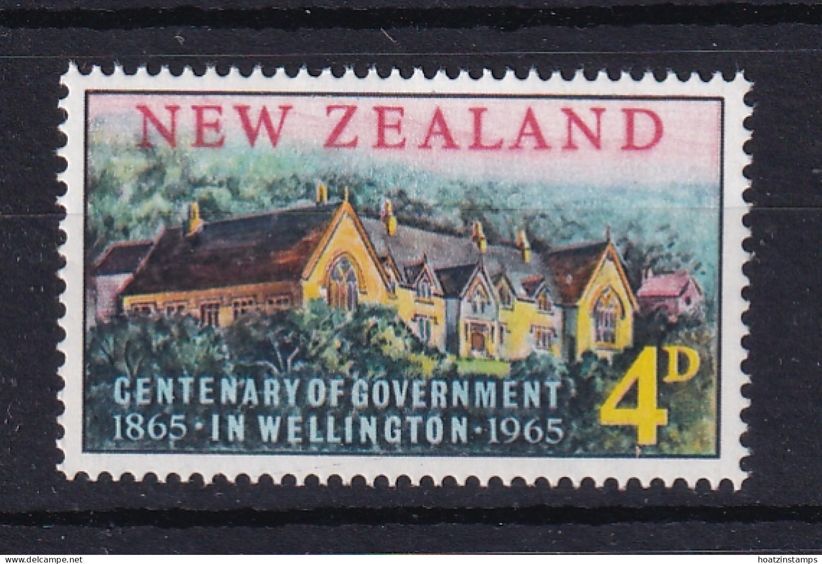 New Zealand: 1965   Centenary Of Government In Wellington    MNH - Nuevos