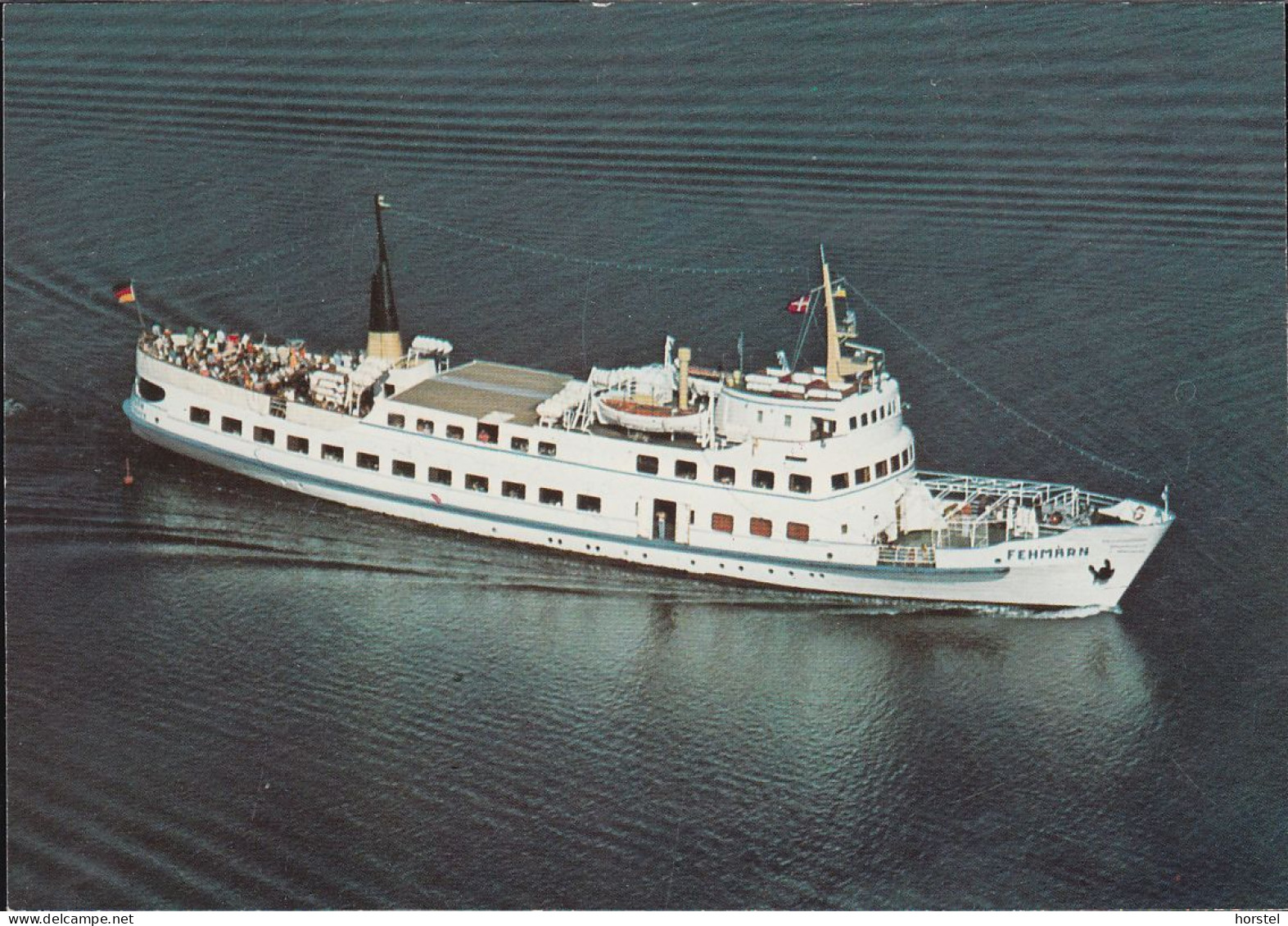 D-23570 Lübeck - Travemünde - Seetouristik - Dampfer M/S "Fehmarn" - Luebeck-Travemuende