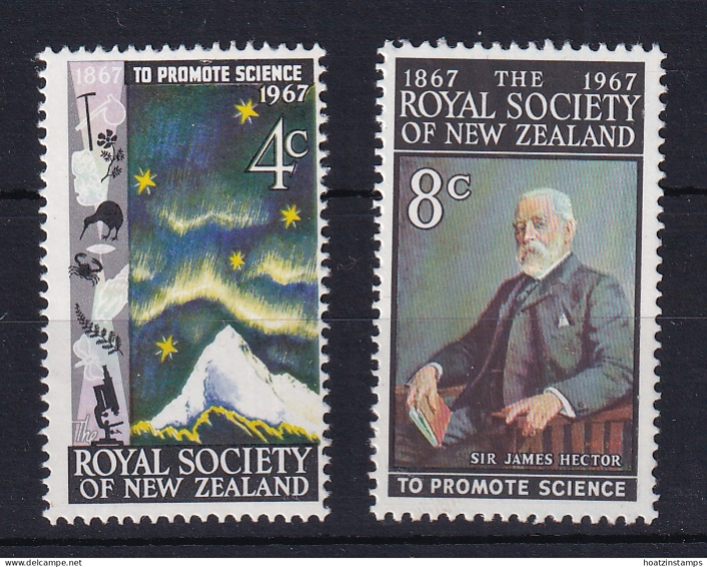 New Zealand: 1967   Centenary Of Royal Society Of NZ    MNH - Unused Stamps