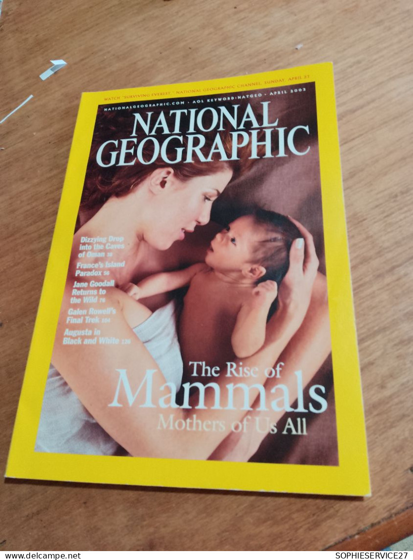 151 // NATIONAL GEOGRAPHIC 2003 / THE RISE OF  MAMMALS - Other & Unclassified