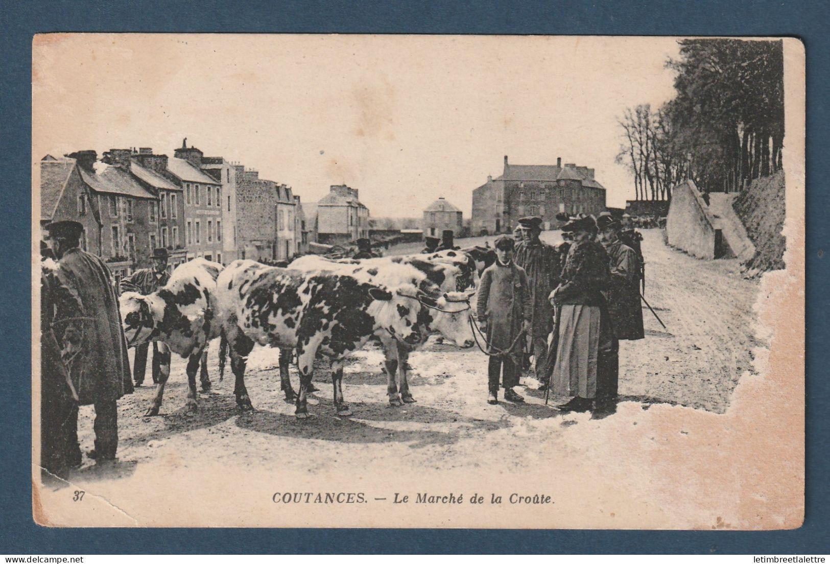 France - Carte Postale - Coutances - Le Marché De La Croute - Coutances