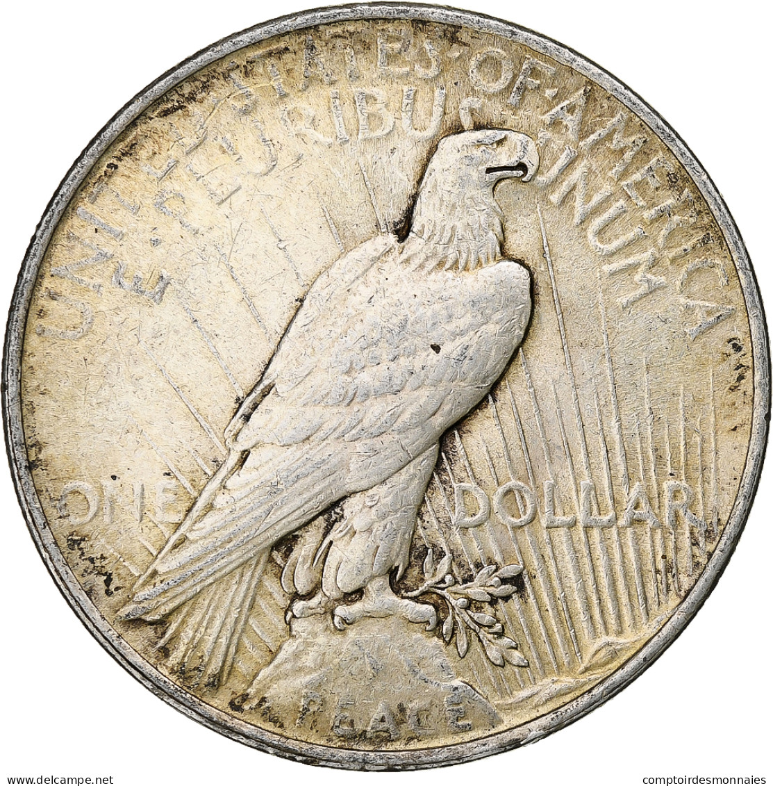 États-Unis, Dollar, Peace, 1922, Philadelphie, Argent, SUP - 1921-1935: Peace