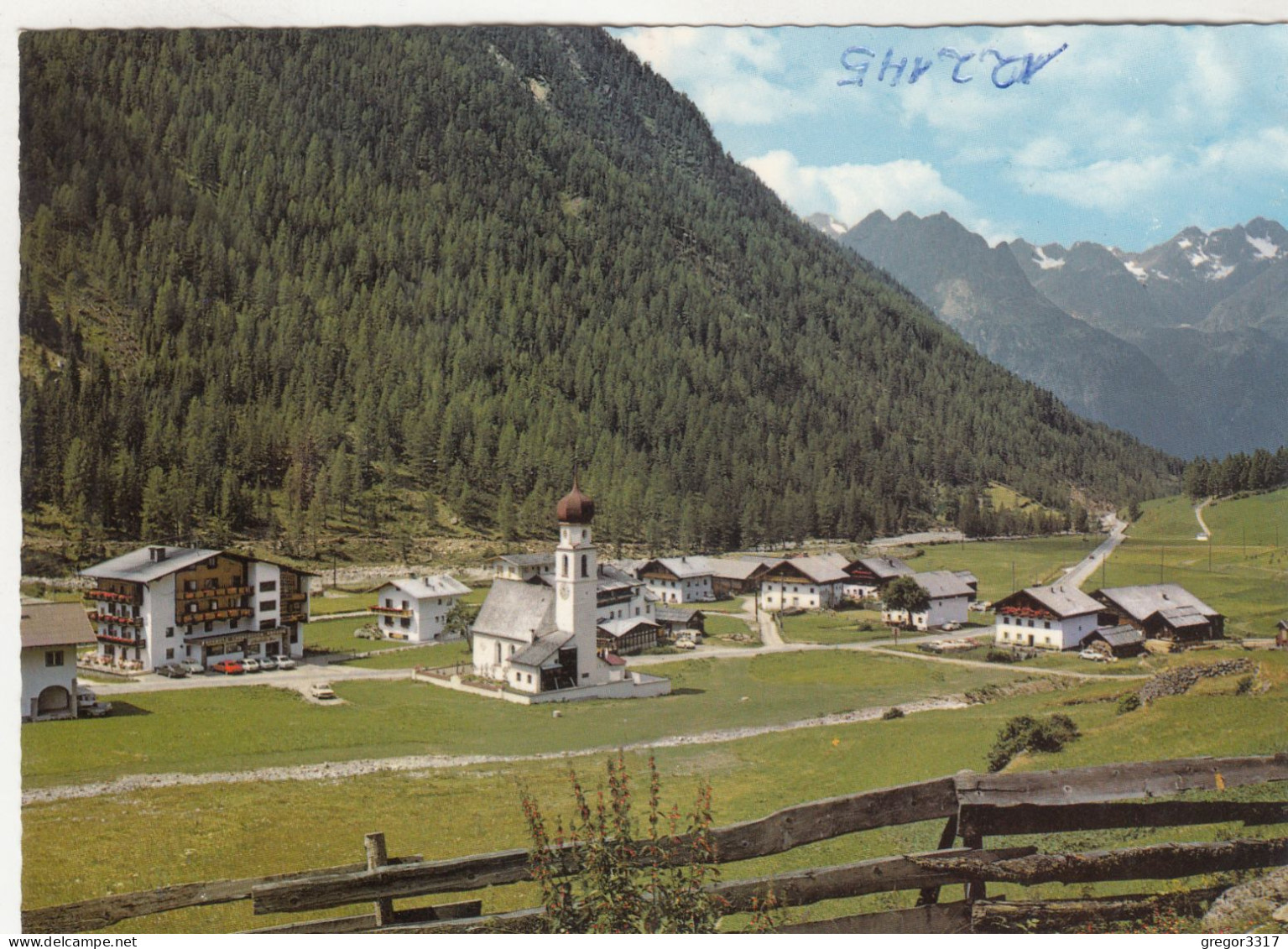E4669) 6444 LÄNGENFELD - Ötztal Tirol - Sulztal  Kirche Häuser  Straße - Längenfeld