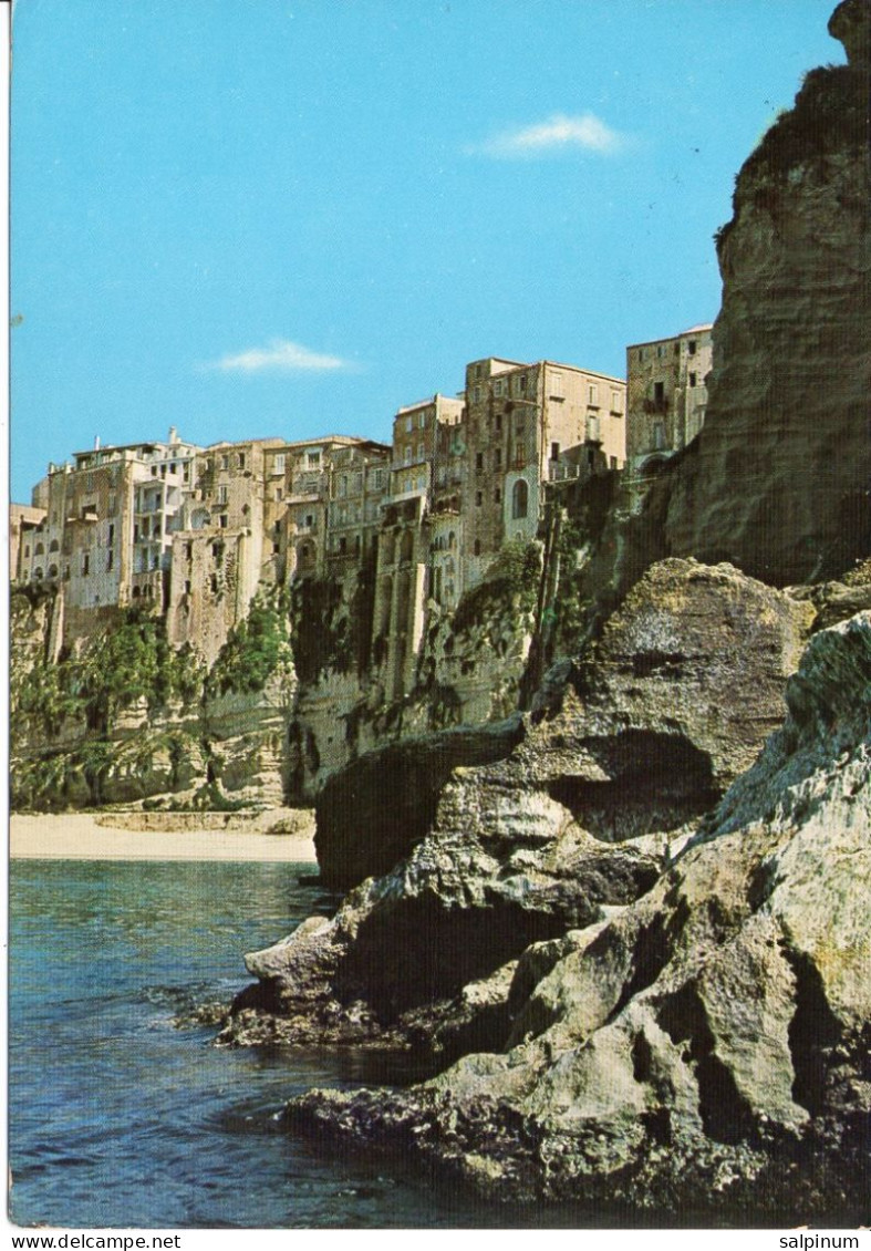 Tropea, Antiche Case A Picco Sul Mare - Viag. 1975 - Vibo Valentia