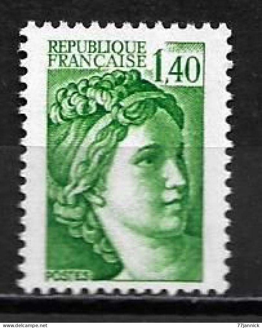 N° 2154a ( Gomme Tropicale)  NEUF** - 1977-1981 Sabina Di Gandon