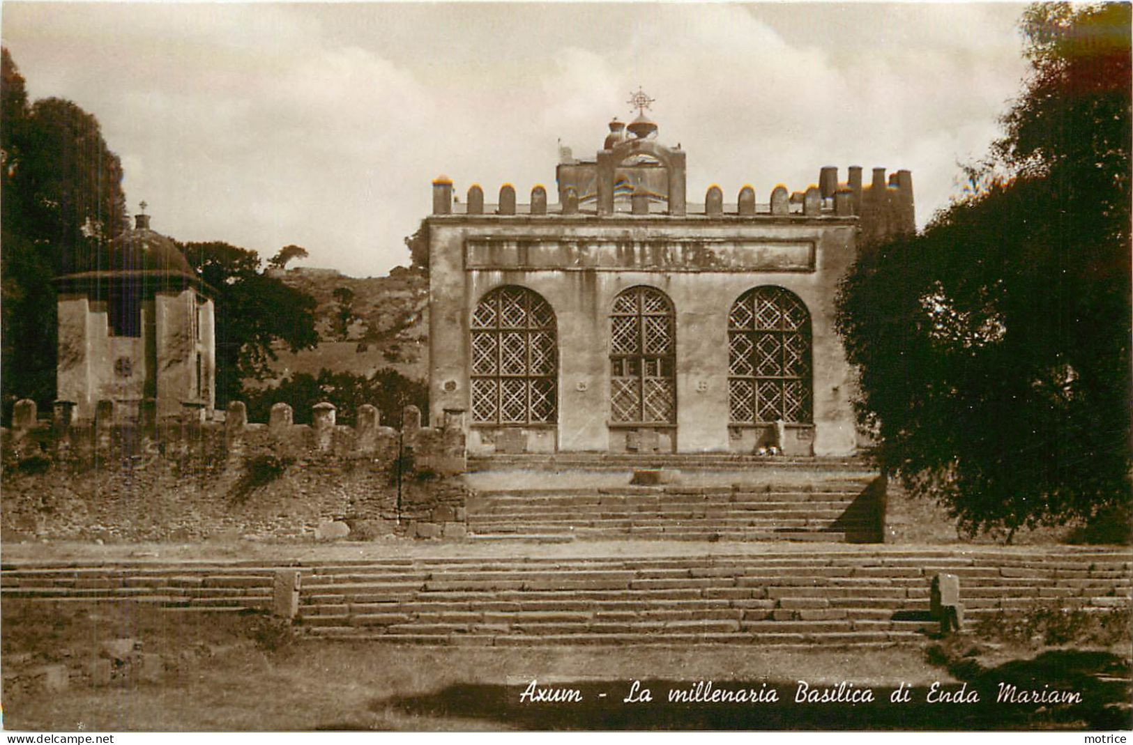 AXUM - La Mileneria Basilica Di Enda Mariam. - Erythrée