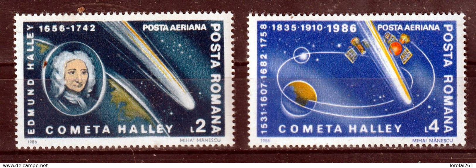 1986 - La Comète De Halley Mi No 4228/4229  MNH - Ungebraucht