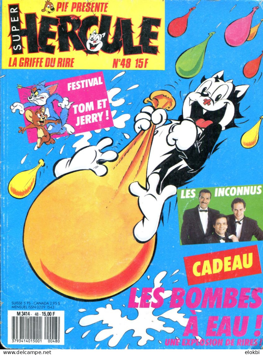 Super Hercule N°48 De Juin 1990 - Pif - Autres