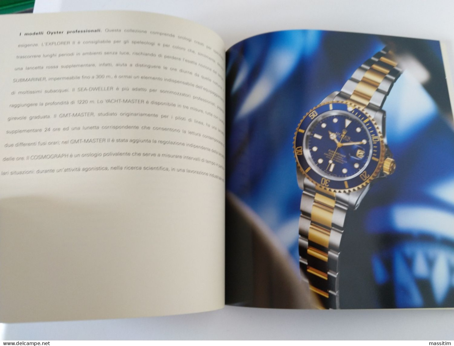 CATALOGO ROLEX OYSTER - ANNO 1999 ITALIANO - 64 Pagine - Watches: Top-of-the-Line