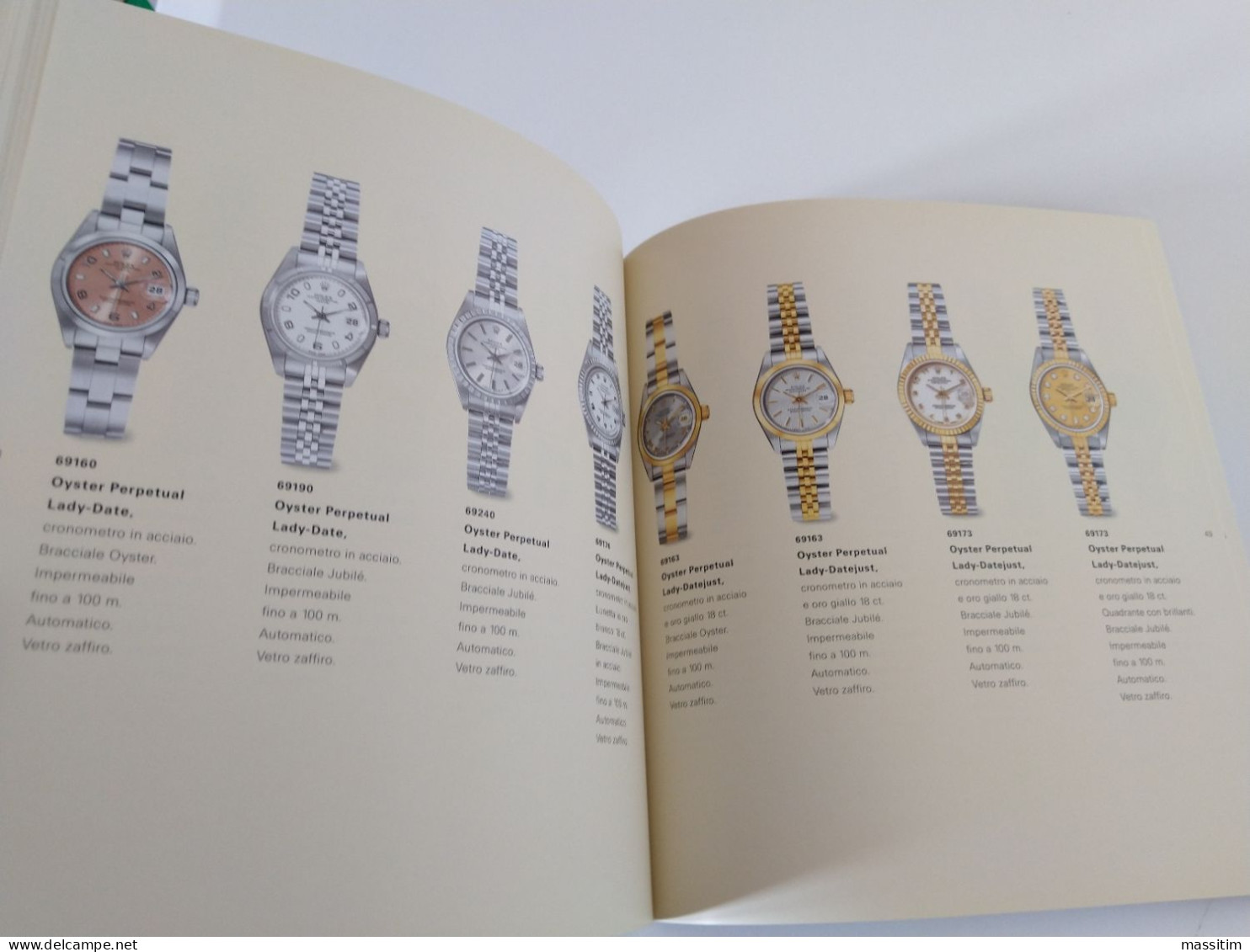 CATALOGO ROLEX OYSTER - ANNO 1999 ITALIANO - 64 Pagine - Designeruhren