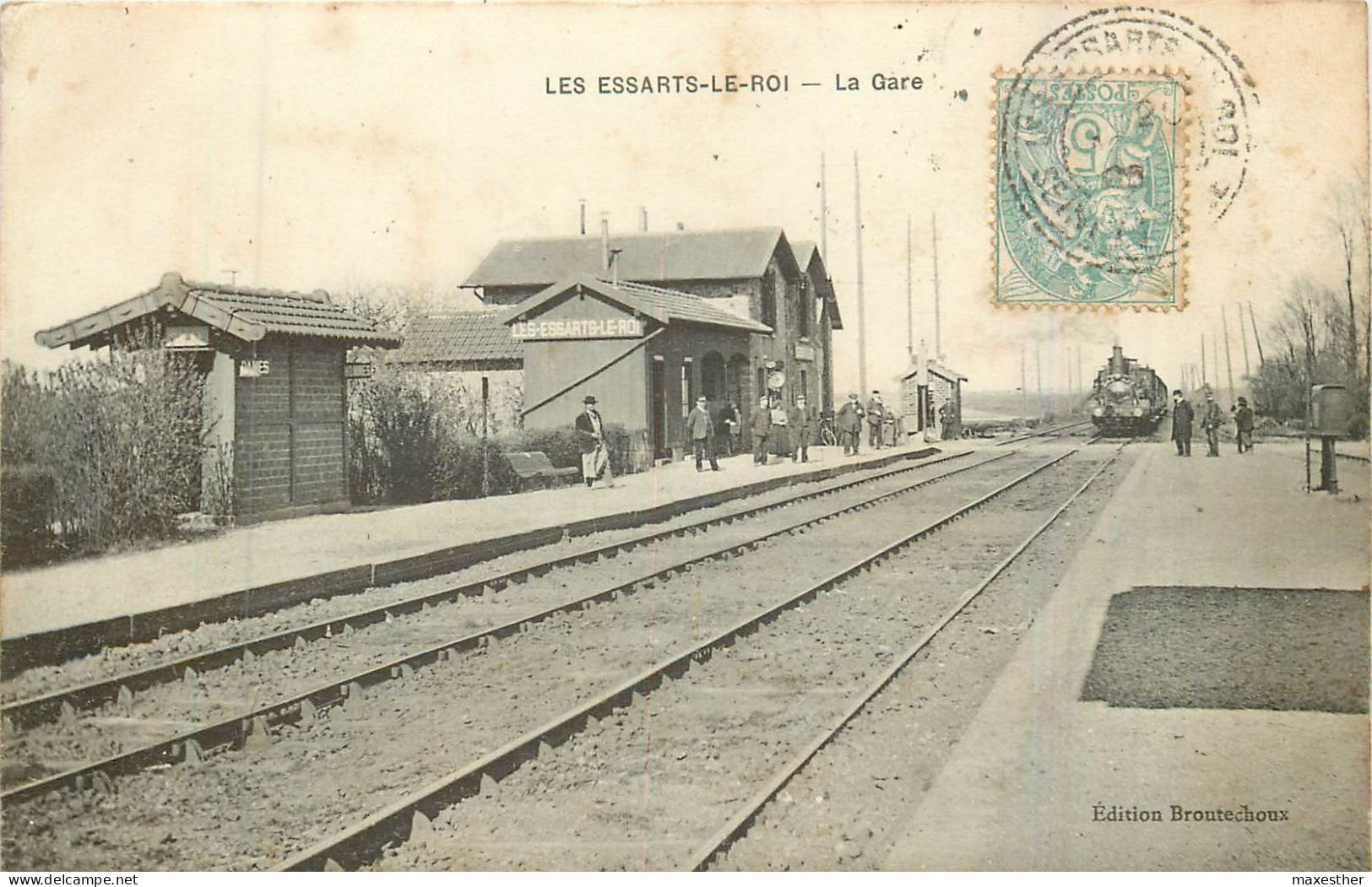 LES ESSARTS LE ROI La Gare (train) - Les Essarts Le Roi