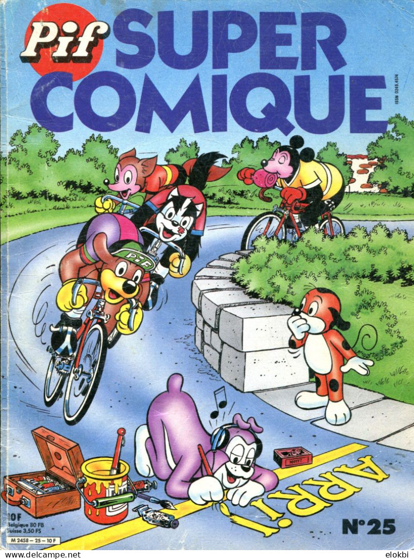Pif Super Comique N°25  De Juillet 1981 - Pif - Autres