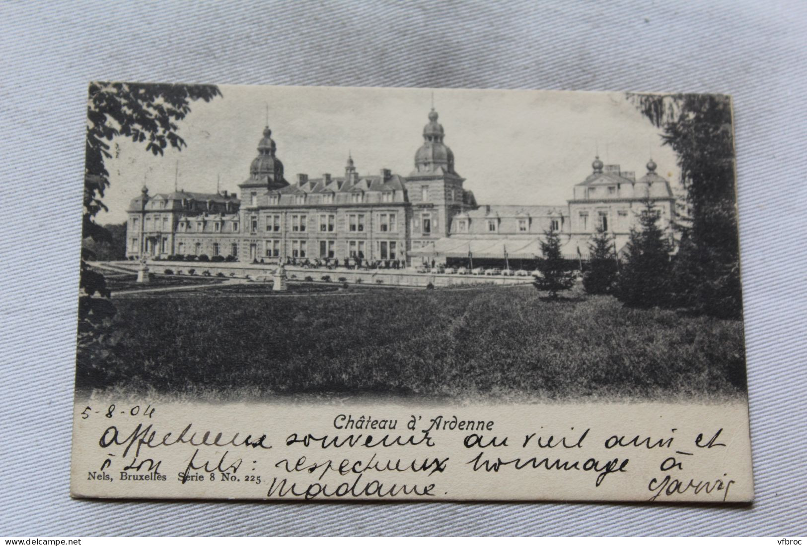 Cpa 1904, Château D'Ardenne, Belgique - Houyet