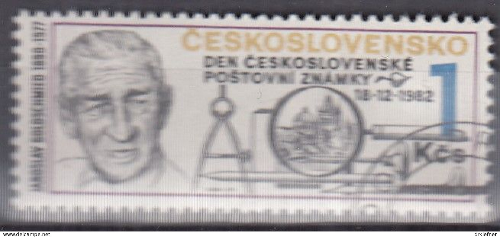 TSCHECHOSLOWAKEI  2697, Gestempelt, Tag Der Briefmarke, 1982 - Used Stamps