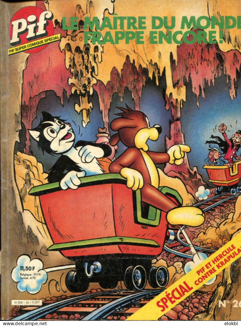 Pif Super Comique Spécial N°26  De Septembre 1984 - Pif - Autres