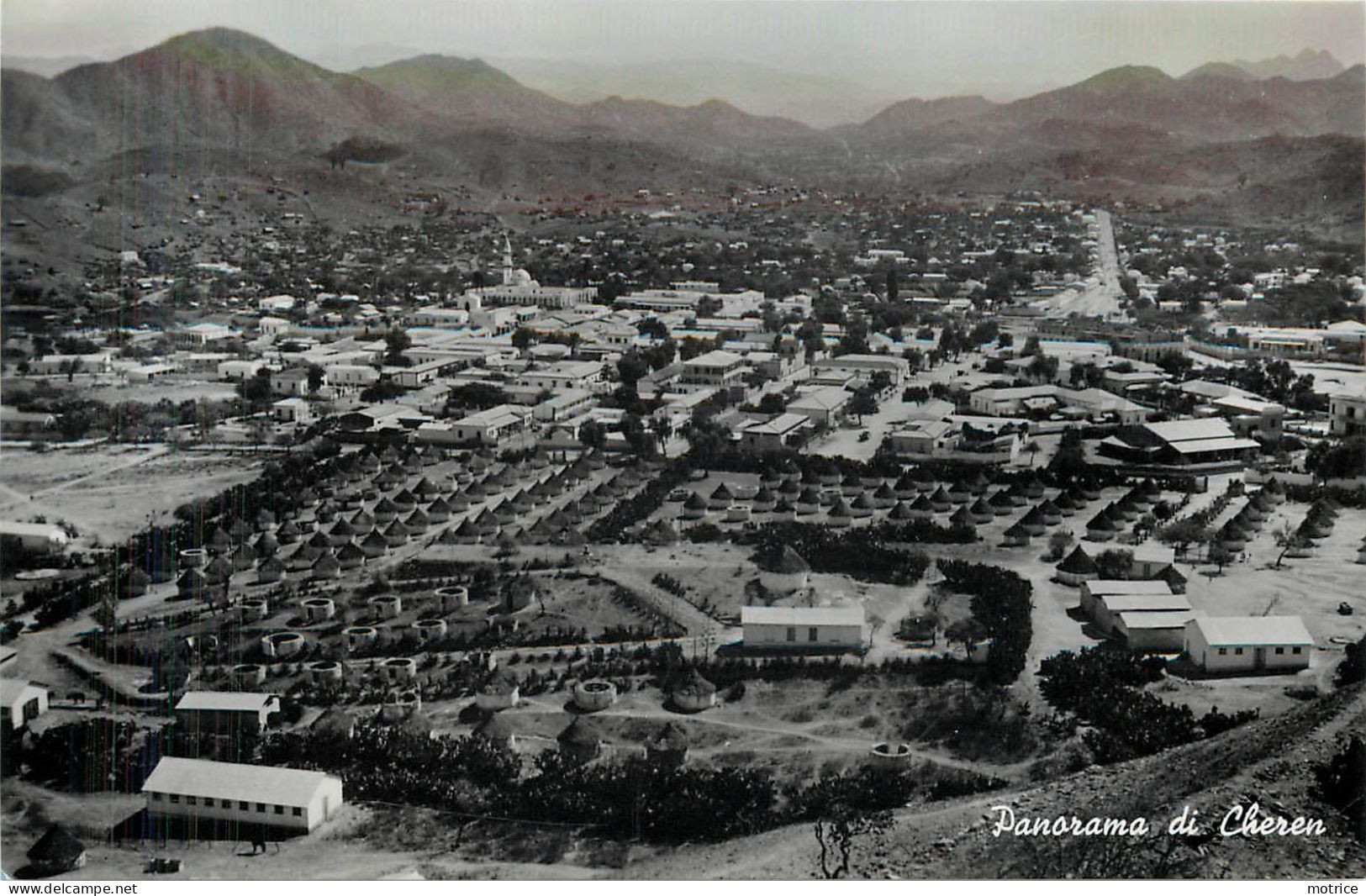 PANORAMA DI CHEREN - Colonie Italienne. - Erythrée