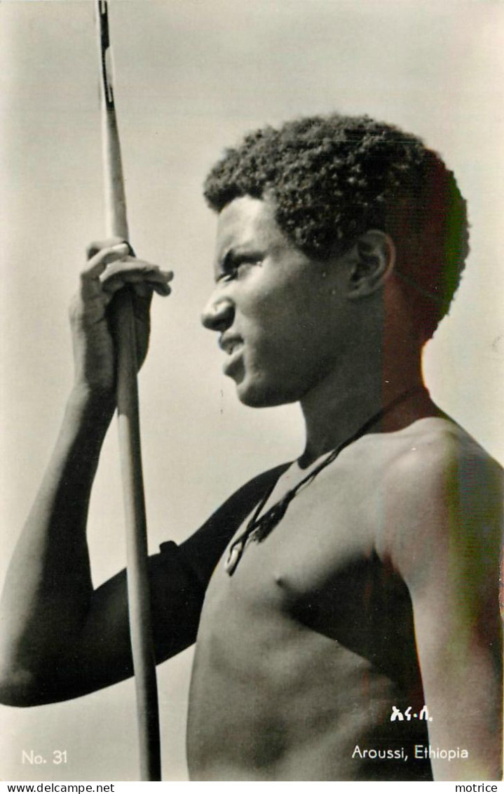 AROUSSI Ethiopia, Portrait Jeune Homme.. - Ethiopie