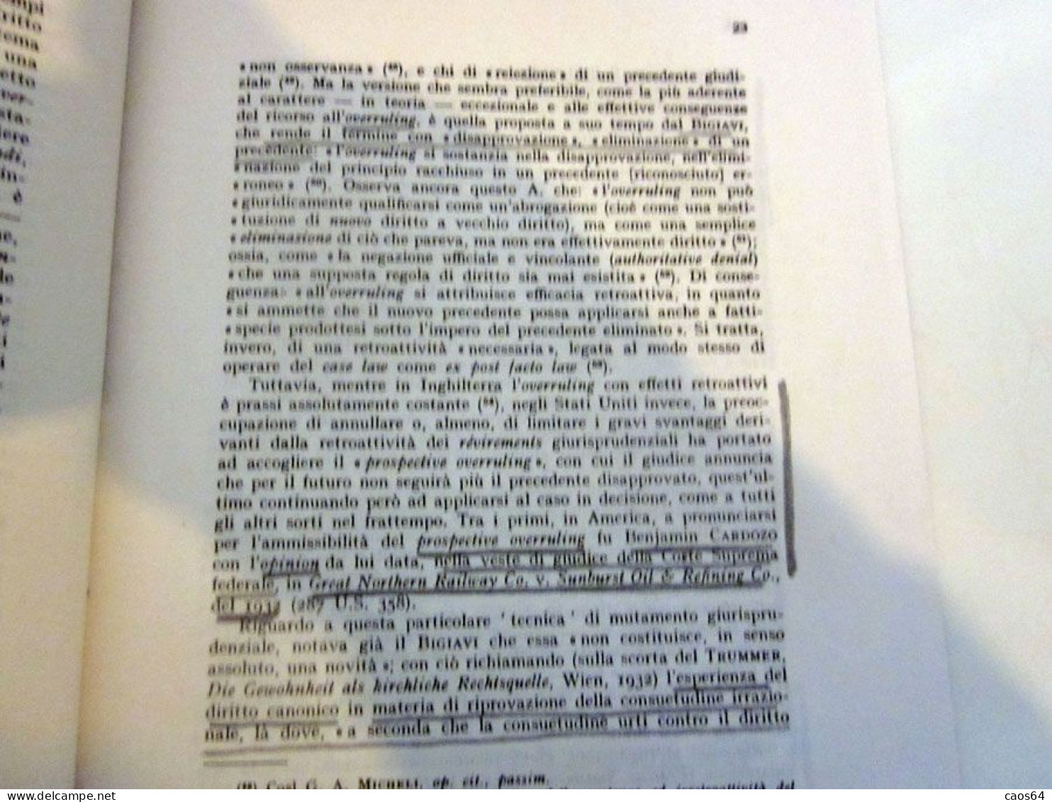 Glossario Per Uno Studio Della "COMMON LAW" Luigi Moccia UNICOPLI 1983 - Diritto Ed Economia