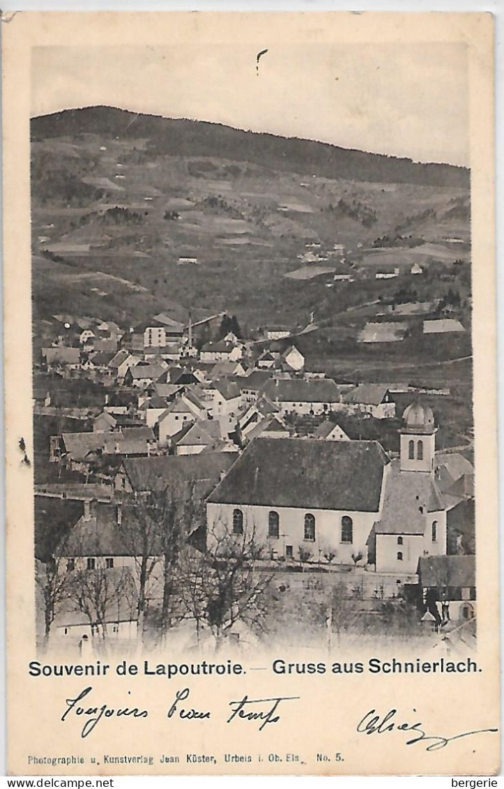 C/158             68      Lapoutroie     -   Vue Générale - Lapoutroie