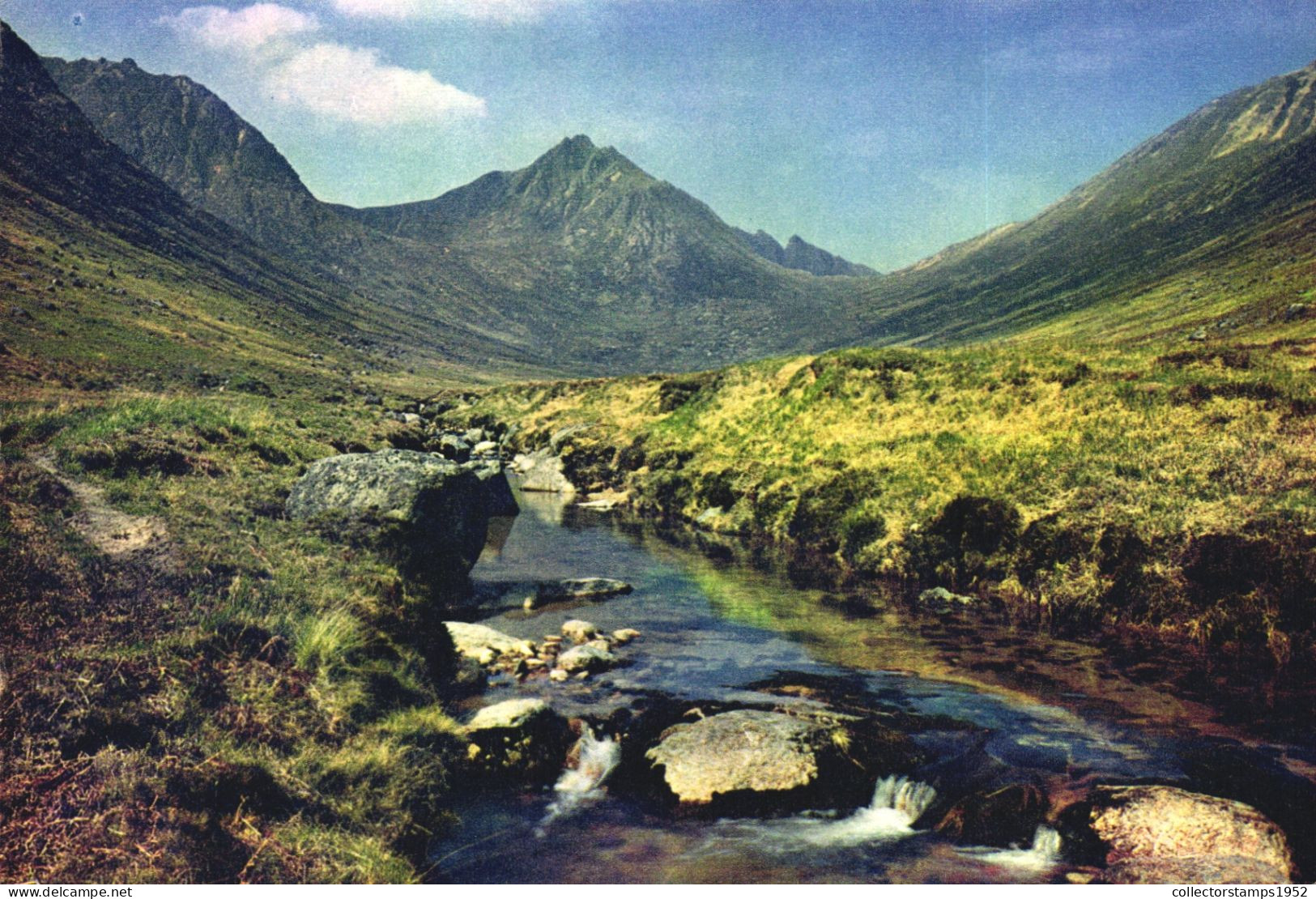 BUTESHIRE, ISLE OF ARRAN, GLEN ROSA, MOUNTAIN, SCOTLAND, UNITED KINGDOM, POSTCARD - Bute