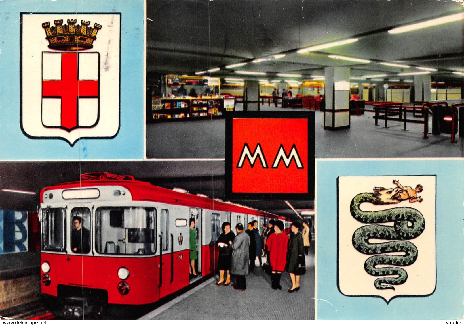 JK-23-5689 : MILAN. LE NOUVEAU METRO - Metro