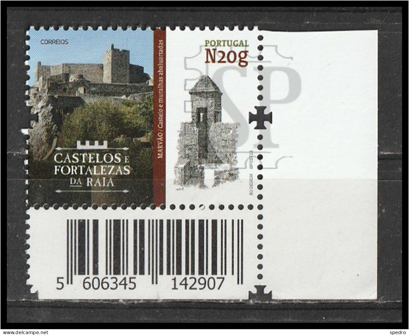 Portugal 2023 Castelos E Fortalezas Da Raia CASTLES AND FORTRESSES CHÂTEAUX ET FORTERESSES Marvão Portalegre Alentejo - Feuilles Complètes Et Multiples