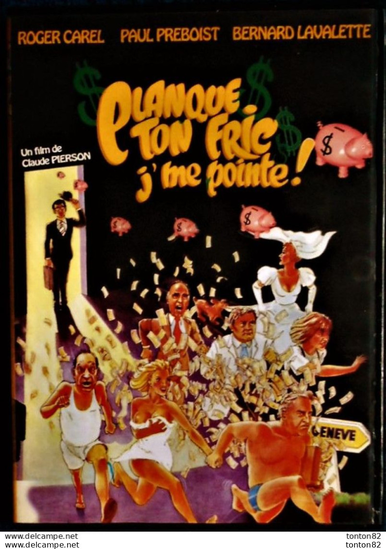 Planque Ton Fric J'me Pointe ! -  Paul Préboist - Roger Carel - Bernard Lavalette . - Commedia