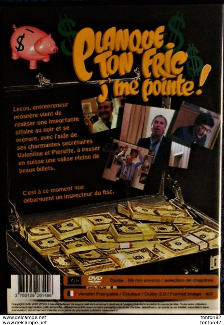 Planque Ton Fric J'me Pointe ! -  Paul Préboist - Roger Carel - Bernard Lavalette . - Komedie