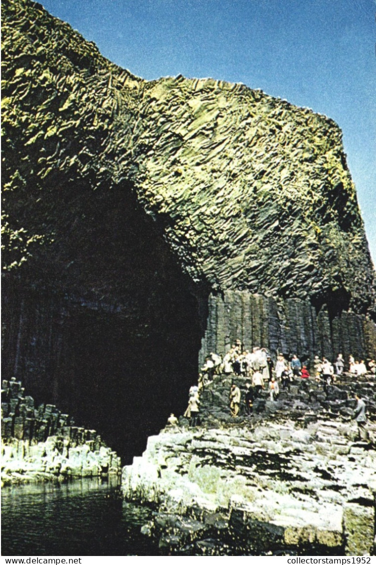 ARGYLLSHIRE, STAFFA, FINGAL'S CAVE, SCOTLAND, UNITED KINGDOM, POSTCARD - Argyllshire