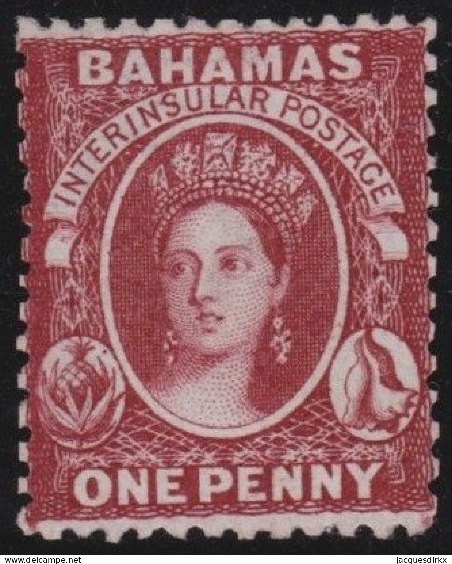 Bahamas    .  SG   .   20 (2 Scans) .   Perf. 12½  .  Crown  CC   .    (*)     .  Mint Without Gum - 1859-1963 Colonia Británica