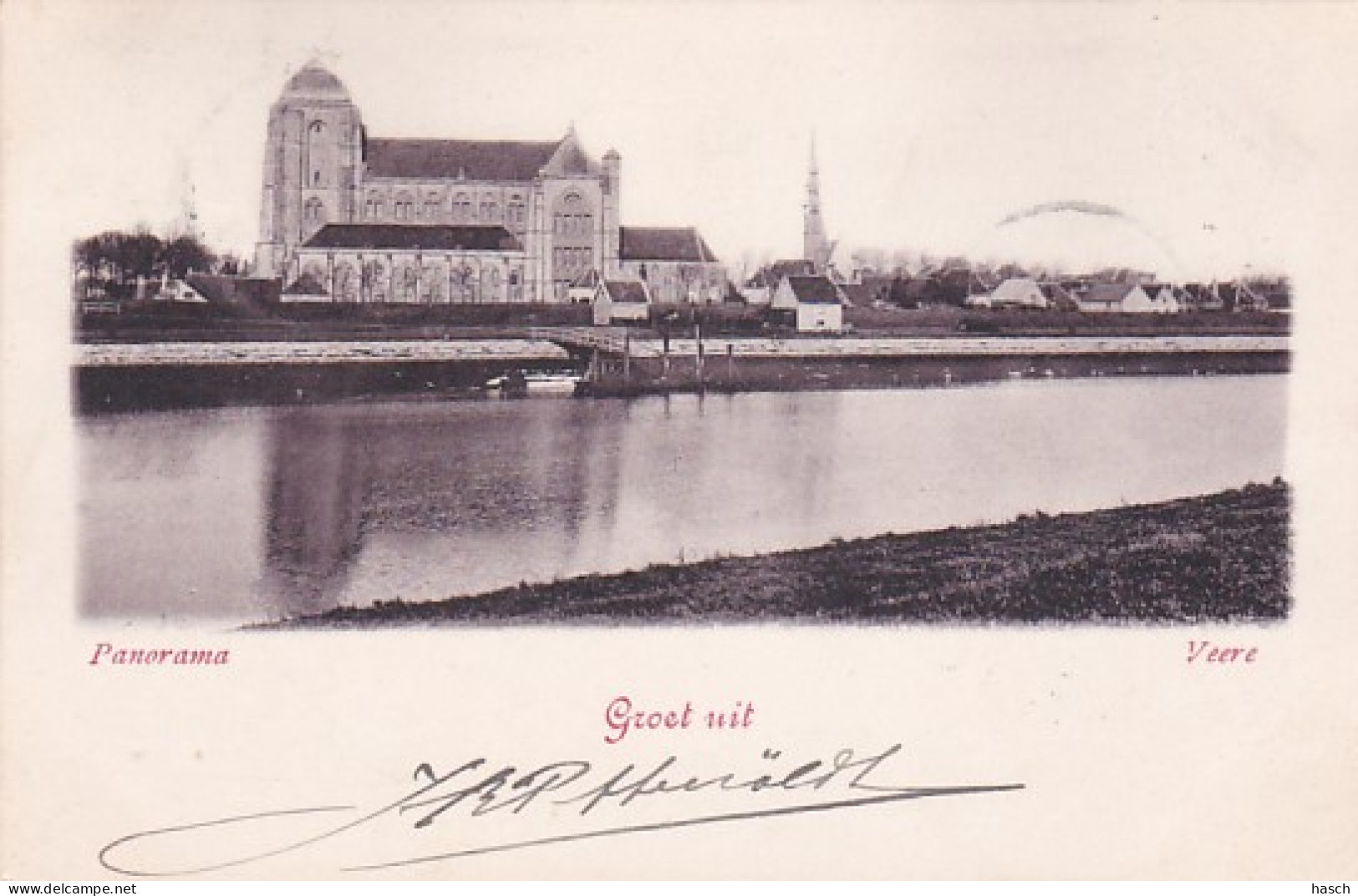 2603667Veere. Panorama. – 1901.  - Veere