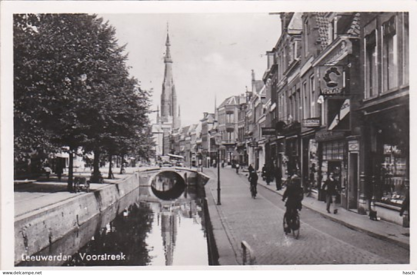 2603683Leeuwarden, Voorstreek. – 1951. (FOTO KAART) - Leeuwarden