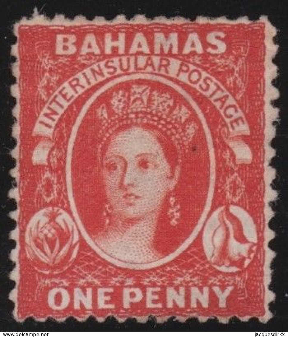 Bahamas    .  SG   .   23 (2 Scans) .   Perf. 12½  .  Crown  CC   .    (*)     .  Mint Without Gum - 1859-1963 Kronenkolonie