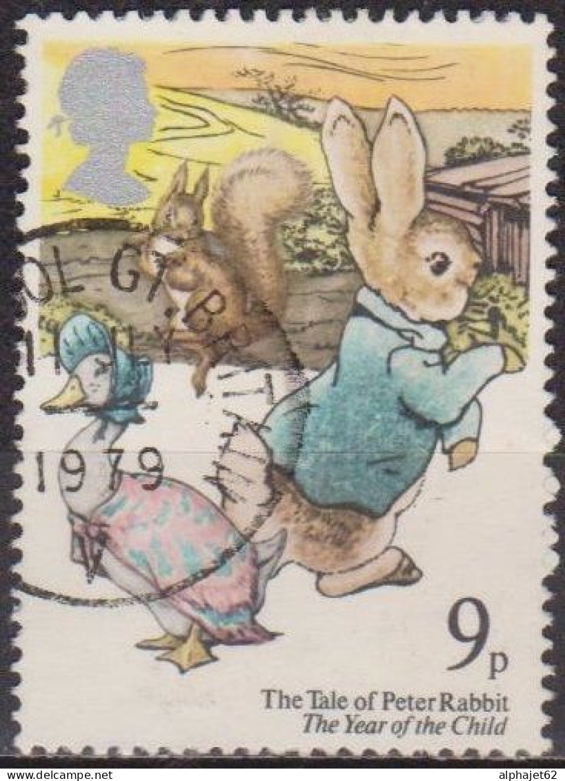 Année De L'enfant - GRANDE BRETAGNE - Peter Le Lapin - N° 896 - 1979 - Used Stamps