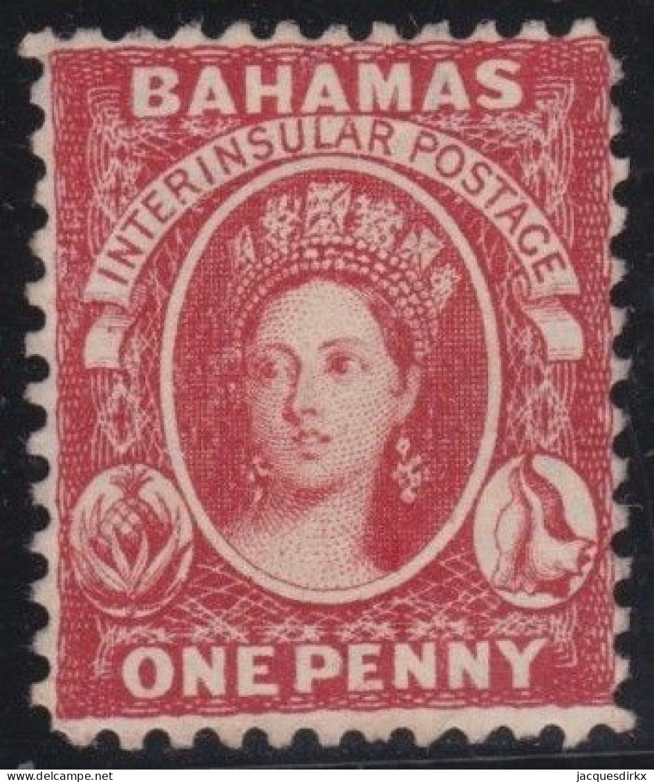 Bahamas    .  SG   .   40 (2 Scans) .   Perf. 12   .  Crown  CA   .    (*)     .  Mint Without Gum - 1859-1963 Colonia Británica
