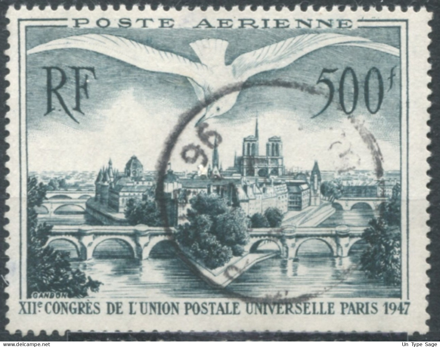 France PA N°20, Oblitéré - Cote 60€ - (F1500) - 1927-1959 Oblitérés