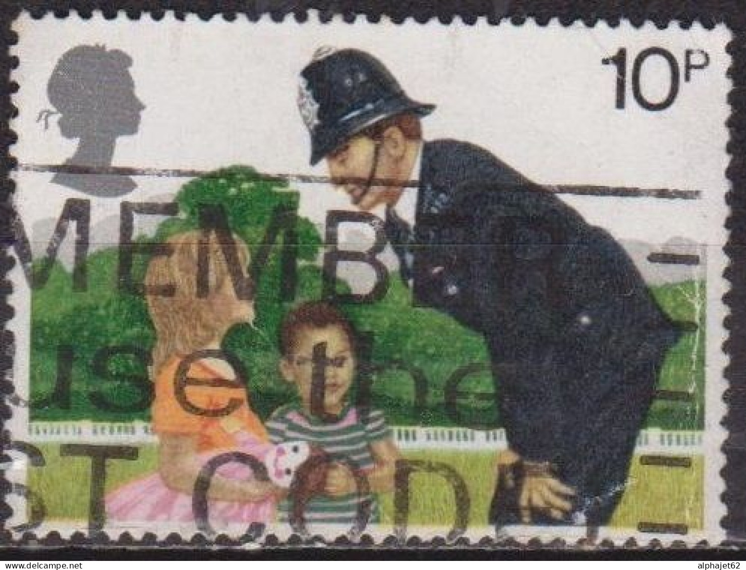 Sécurité - GRANDE BRETAGNE - Agent De Police - N° 913 - 1979 - Used Stamps