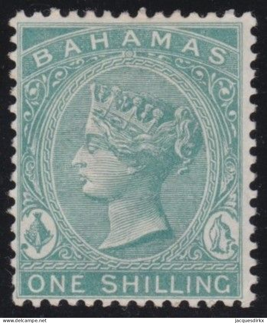 Bahamas    .  SG   .   44a (2 Scans) .   Perf. 14  .  Crown  CA   .    *      .  Mint-hinged - 1859-1963 Kronenkolonie