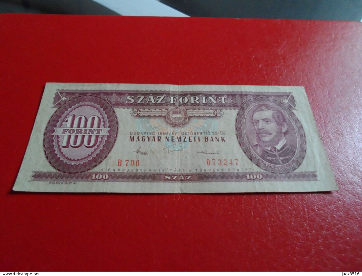 Hongrie: 100 Forint 1984 - Hongrie