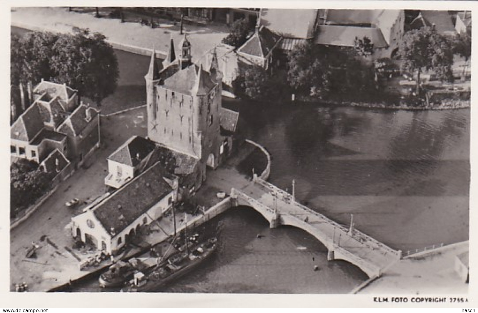 2603721Zierikzee, Stadspoort. (luchtfoto Kaart) - Zierikzee