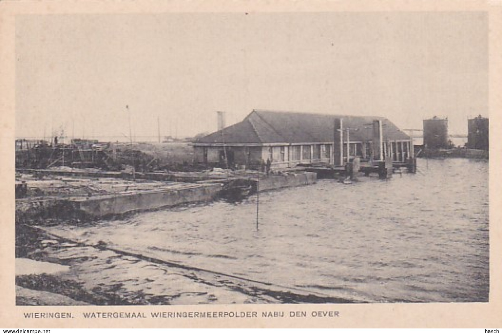 2603735Wieringen, Watergemaal Wieringermeerpolder Nabij Den Oever. - Den Oever (& Afsluitdijk)