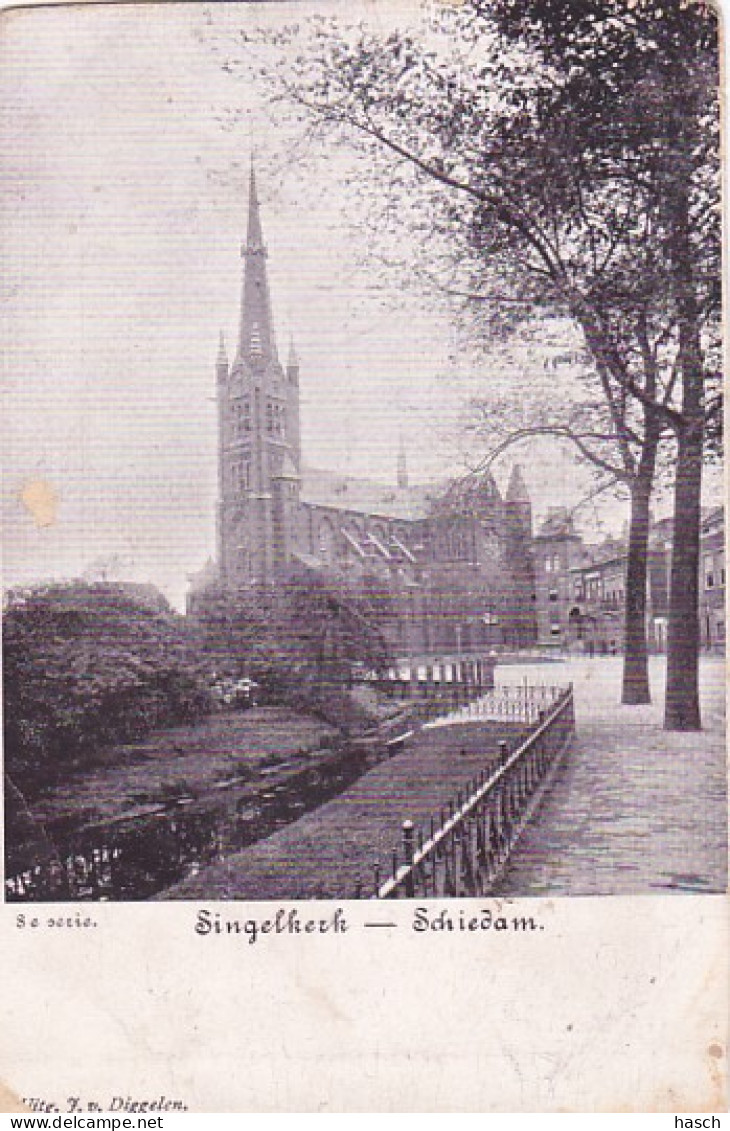 2603760Schiedam, Singelkerk. (diverse Gebreken) - Schiedam