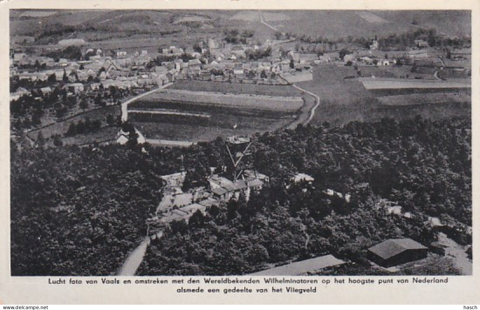 2603765Lucht Foto Van Vaals En Omstreken. (minuscule Vouwen In De Hoeken) - Vaals