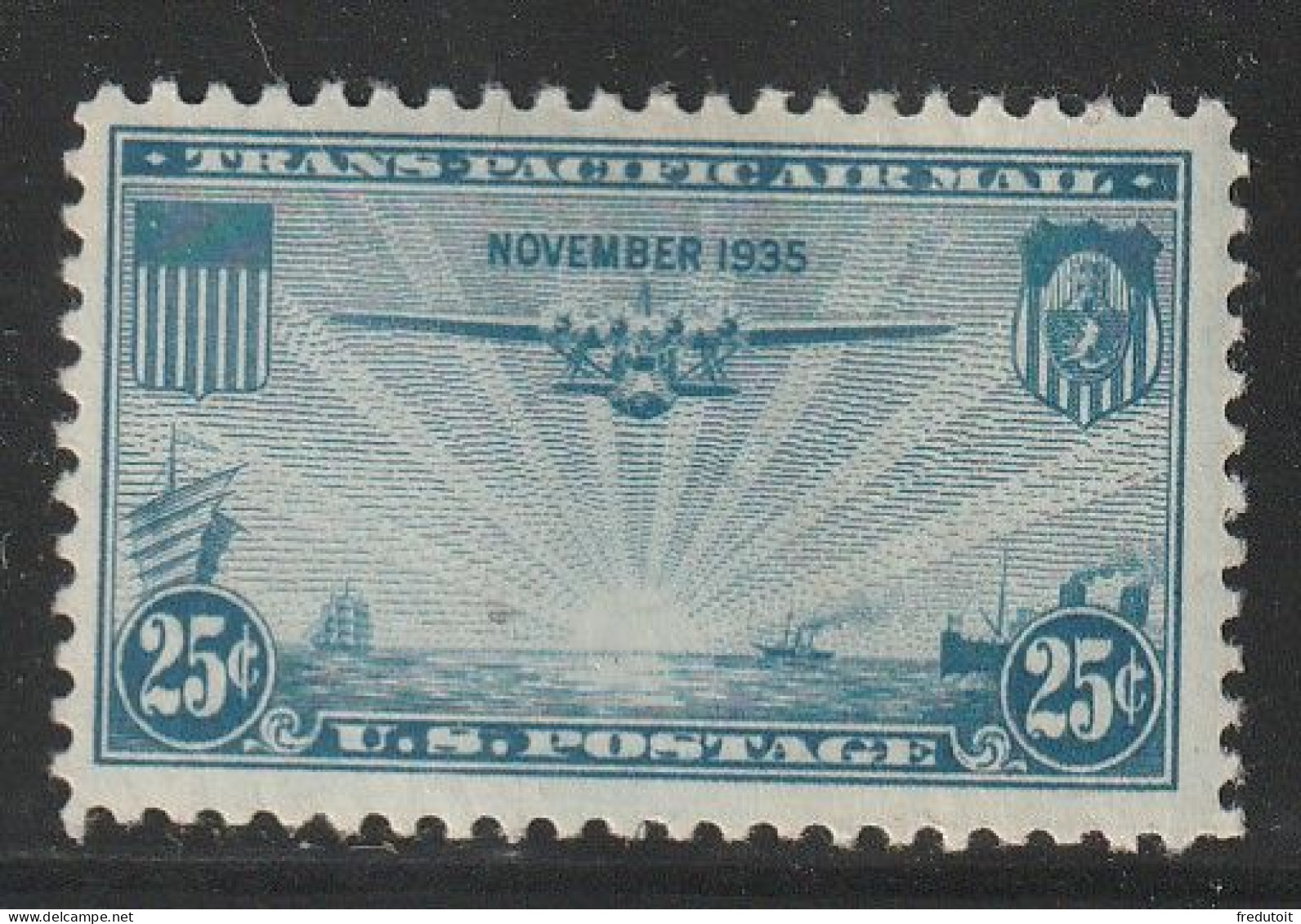 Etats-Unis D'Amérique - Poste Aérienne N°21 ** (1935) - 1b. 1918-1940 Ungebraucht