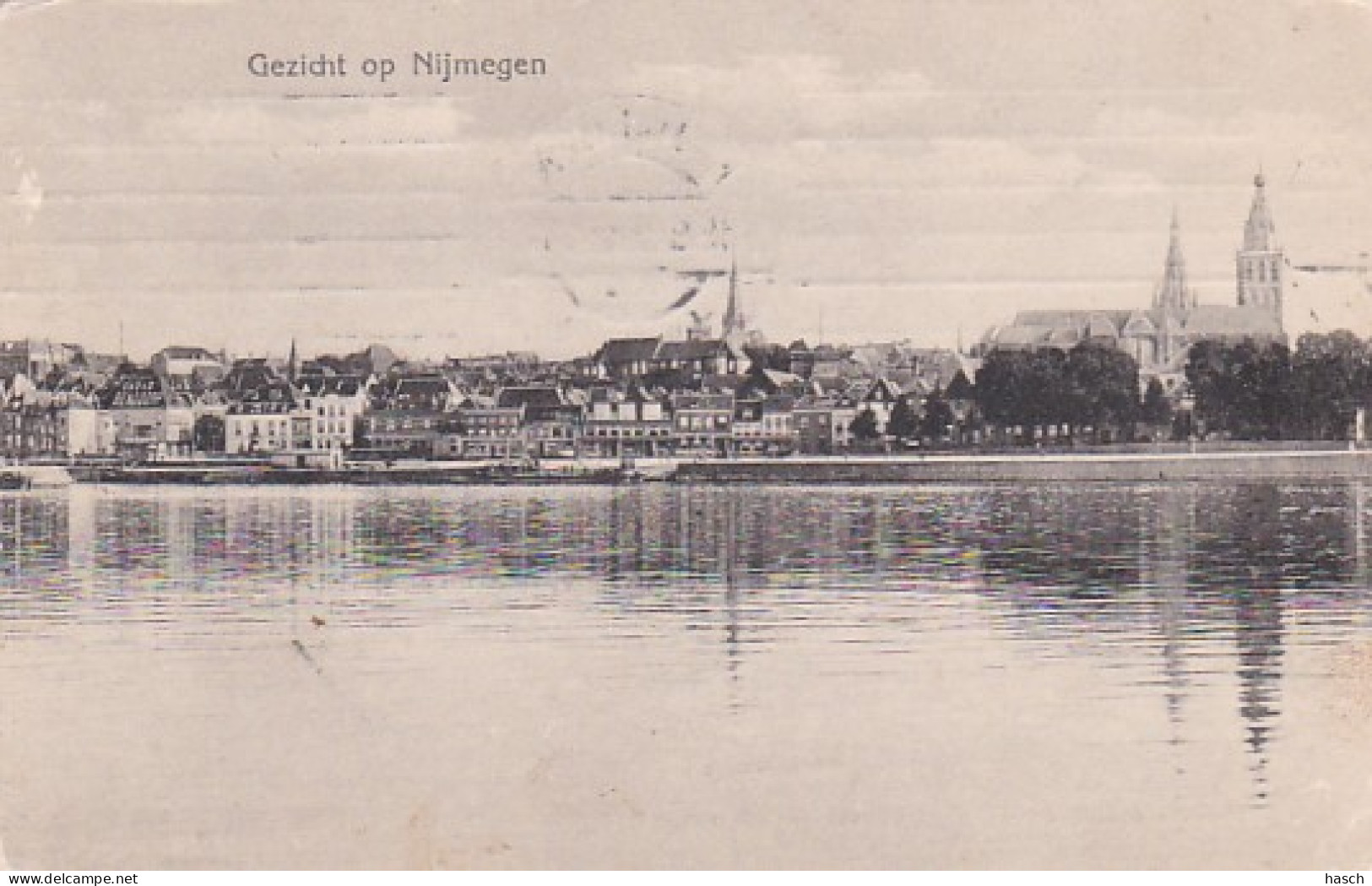 2603830Gezicht Op Nijmegen. – 1916. (kleine Beschadiging Linksboven) - Nijmegen